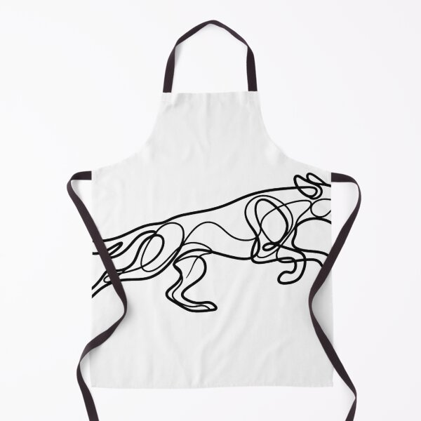 Item preview, Abstract Dog Line Art – Minimal Modern Animal Design designed and sold by andry01.