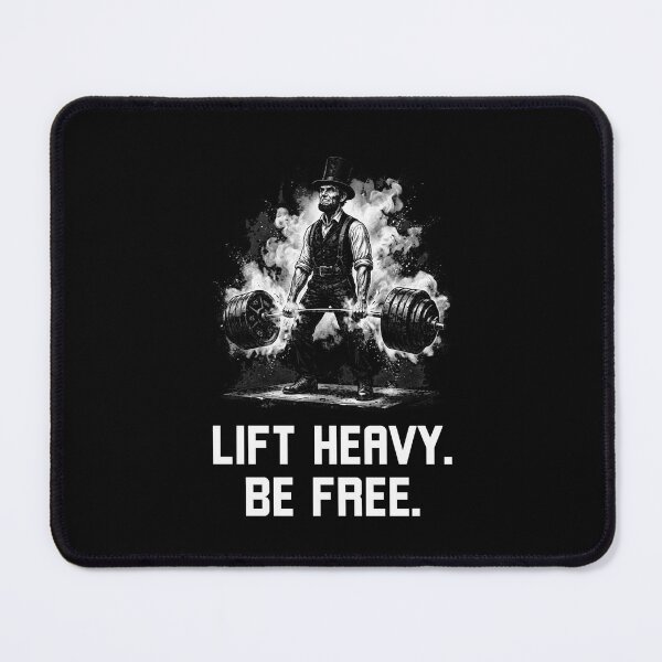 Item preview, Abraham Lincoln Lift Heavy Gym Powerlifting designed and sold by snowry.