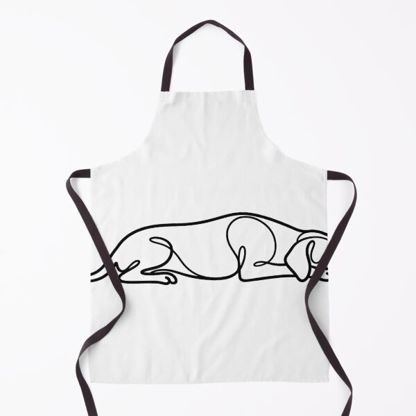 Item preview, Abstract Dog Line Art – Minimal Modern Animal Design designed and sold by andry01.