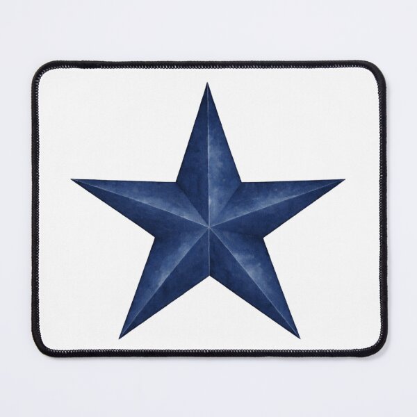 Item preview, Navy Watercolor Star designed and sold by Blink Art Studio.