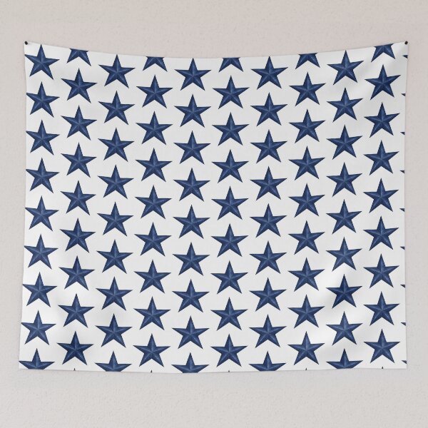 Item preview, Navy Watercolor Star designed and sold by Blink Art Studio.
