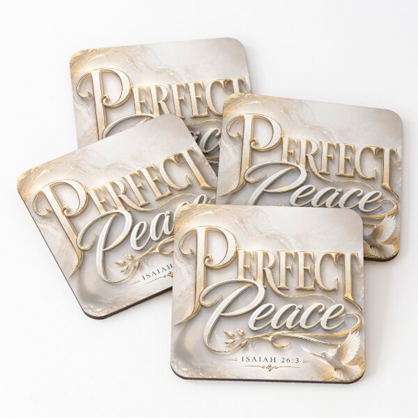 Item preview, Perfect Peace — Isaiah 26:3 designed and sold by AFlair4It.