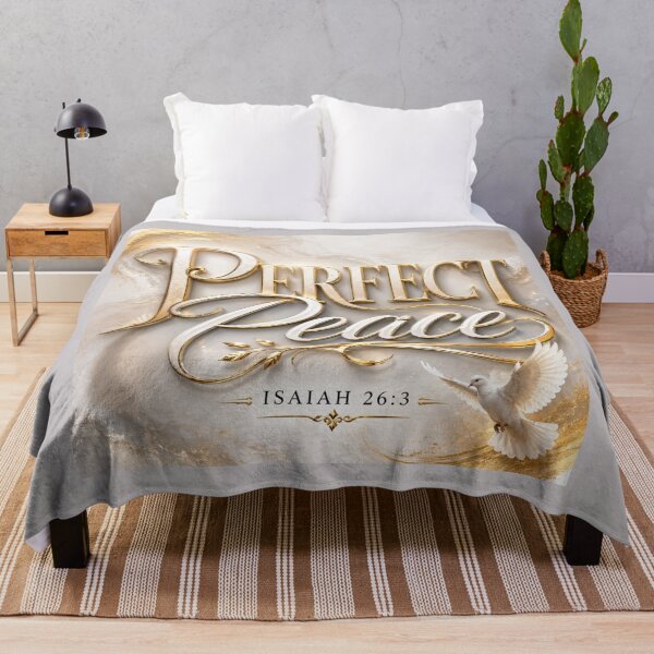 Item preview, Perfect Peace — Isaiah 26:3 designed and sold by AFlair4It.