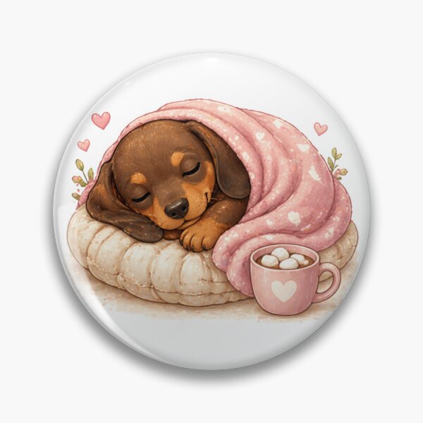 Item preview, Sleeping  dachshund designed and sold by Savnyy.