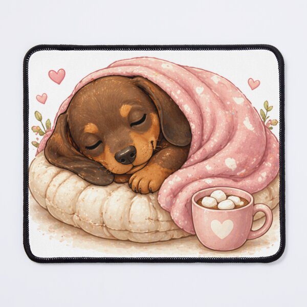 Item preview, Sleeping dachshund designed and sold by Savnyy.