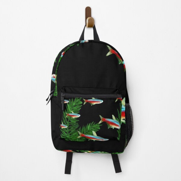 Item preview, Vibrant Neon Tetra School Aquarium Nature Scene designed and sold by haitrieuic96.
