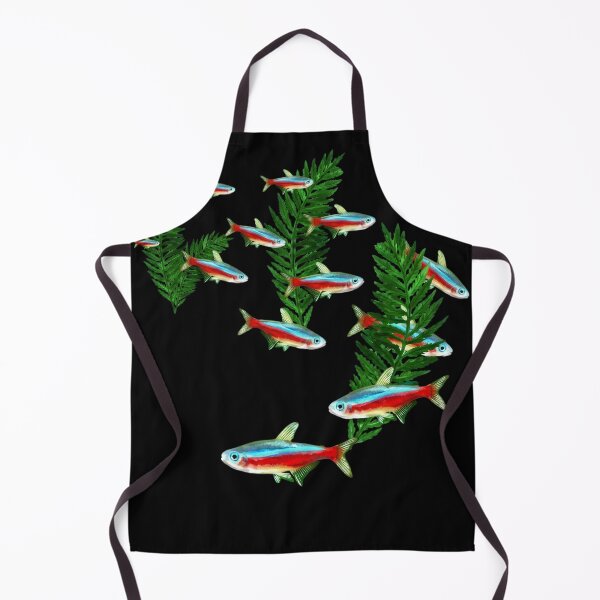 Item preview, Vibrant Neon Tetra School Aquarium Nature Scene designed and sold by haitrieuic96.