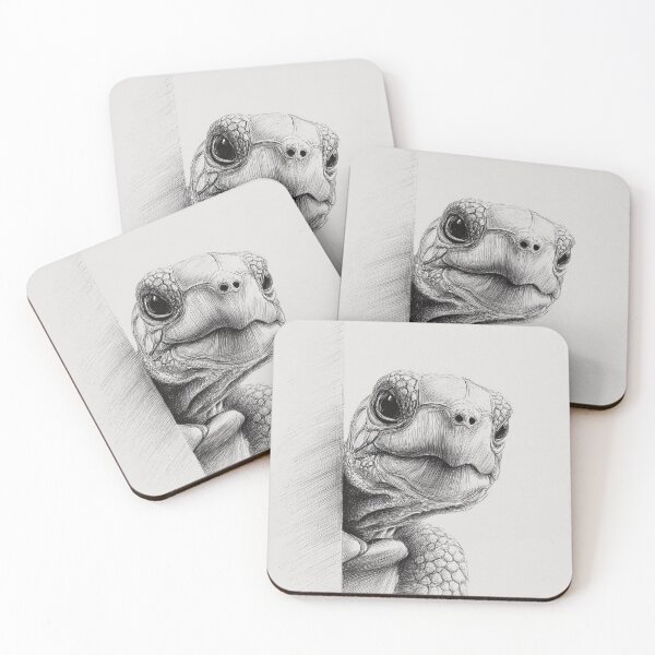 Item preview, Curious Tortoise Peeking designed and sold by lautir.