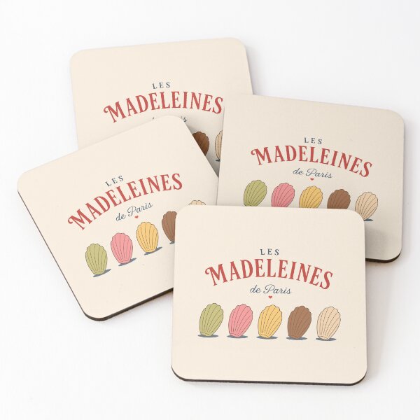 Item preview, Paris Madeleine Art - Vintage French Bakery Decor designed and sold by AbsoluteMotif.