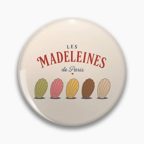 Item preview, Paris Madeleine Art - Vintage French Bakery Decor designed and sold by AbsoluteMotif.