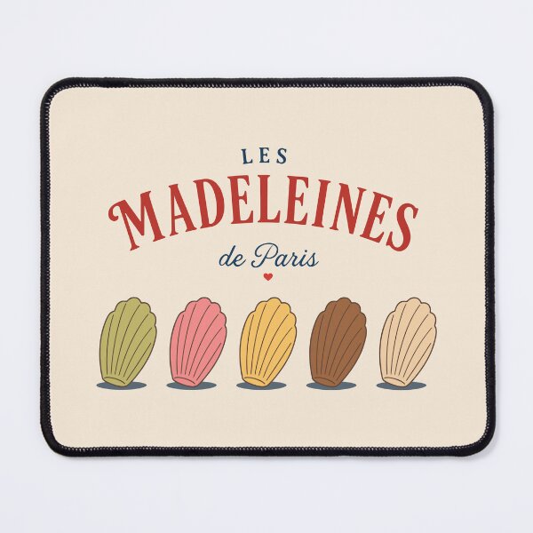 Item preview, Paris Madeleine Art - Vintage French Bakery Decor designed and sold by AbsoluteMotif.