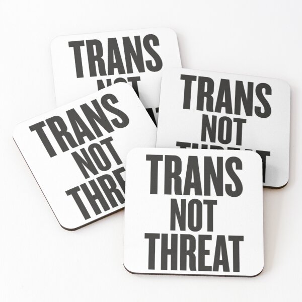 Item preview, Trans Not Threat T_shirt  designed and sold by happyshirt27.