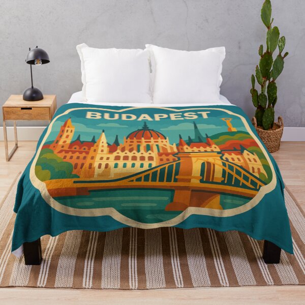 Item preview, Budapest Travel Souvenir Sticker designed and sold by rogue-design.
