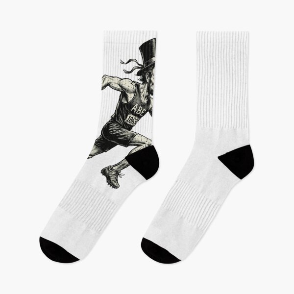 Item preview, Abraham Lincoln Stars, Stripes, and Sprinting Runner designed and sold by snowry.