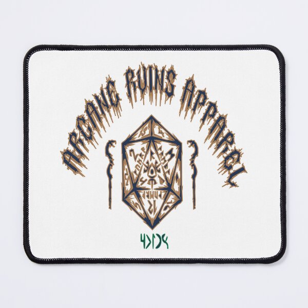 Item preview, Arcane Ruins Apparel d20 Dice Fantasy Design designed and sold by AstraAnalog.