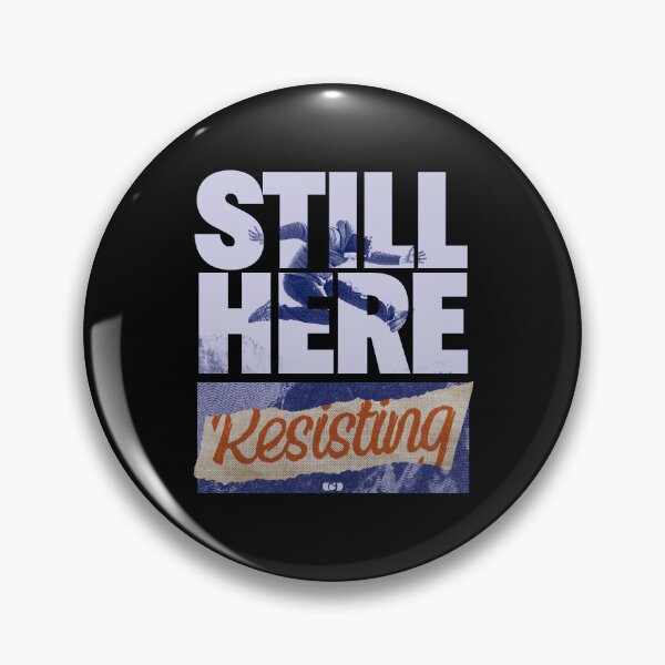 Item preview, Still Here Resisting — Mental Health Collage Art designed and sold by Decorador de Corazones.