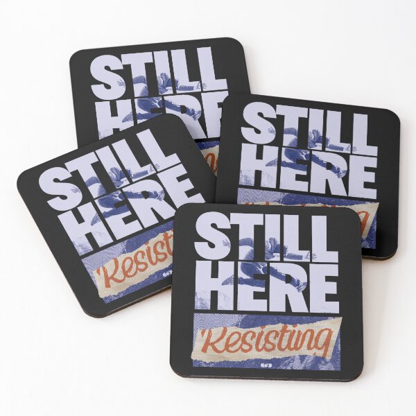 Item preview, Still Here Resisting — Mental Health Collage Art designed and sold by Decorador de Corazones.