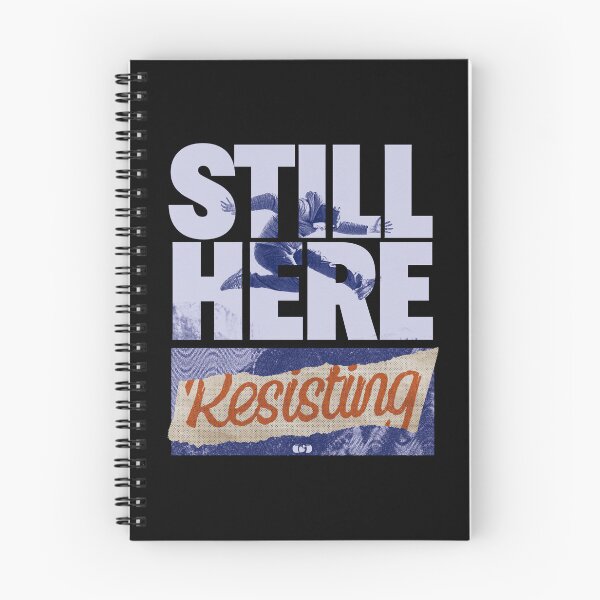 Item preview, Still Here Resisting — Mental Health Collage Art designed and sold by Decorador de Corazones.