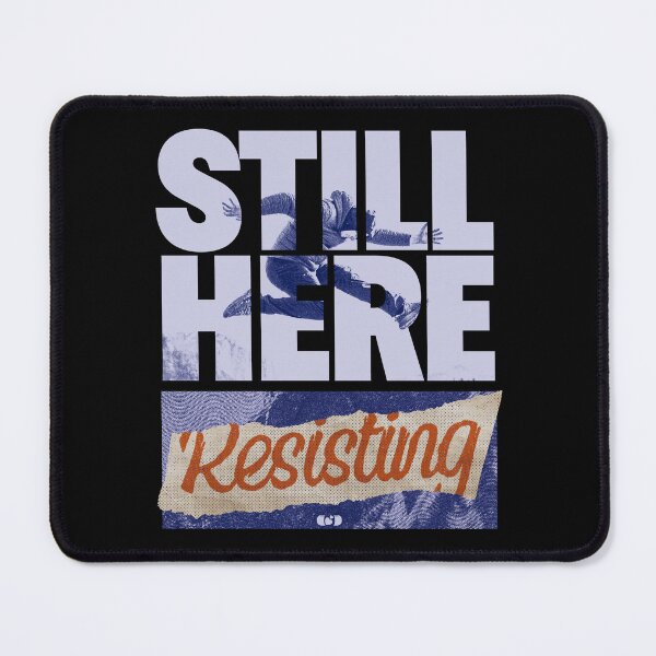 Item preview, Still Here Resisting — Mental Health Collage Art designed and sold by Decorador de Corazones.