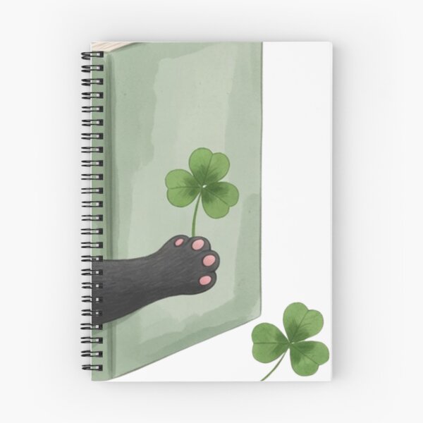 Item preview, Luck Has Nothing To Do With It — Four Leaf Clover Cat Mystery Tee designed and sold by kosimazaki.