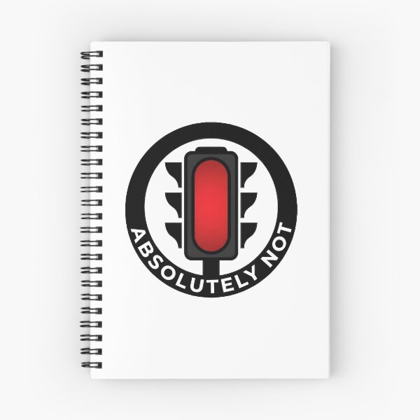 Item preview, Absolutely Not Defiant Traffic Light Emblem designed and sold by octozap.
