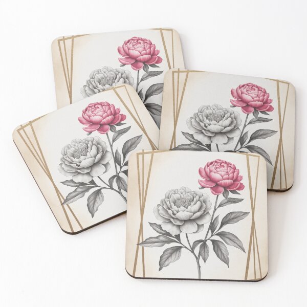 Item preview, Vintage Peony Frame designed and sold by JRroess.
