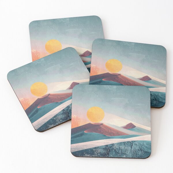 Item preview, Stylized minimalist desert landscape designed and sold by psychoshadow.