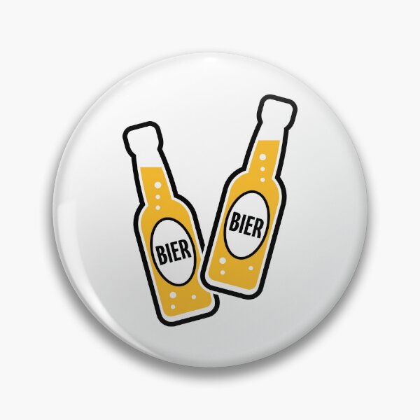 Item preview, 2 beer bottles clinking glasses (beer / beer drinker / POS 2C) designed and sold by Roderix.
