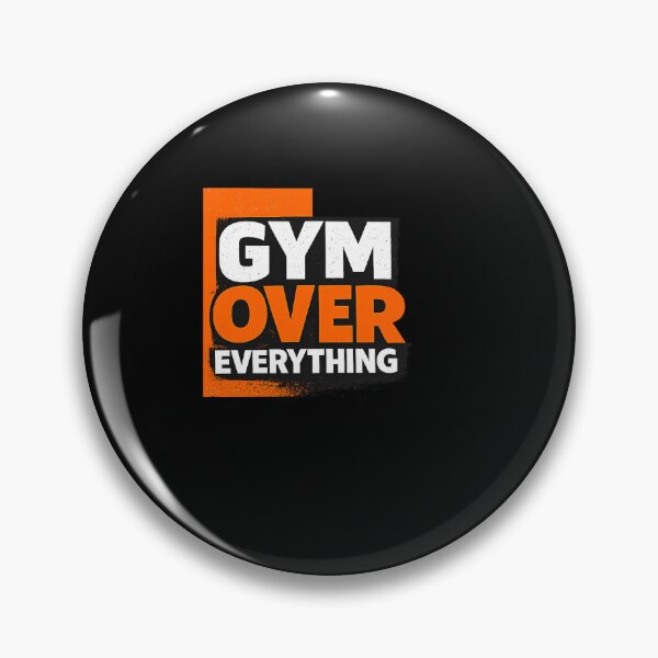 Item preview, Gym Over Everything Typography T-Shirt designed and sold by Bend-The-Trendd.