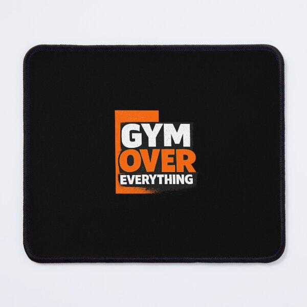 Item preview, Gym Over Everything Typography T-Shirt designed and sold by Bend-The-Trendd.