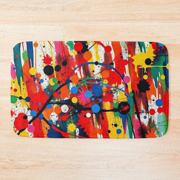 Item preview, Abstract Multicolored Spots designed and sold by RAISC.
