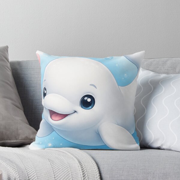 Item preview, Adorable Baby Beluga Whale designed and sold by ToonyTeez.