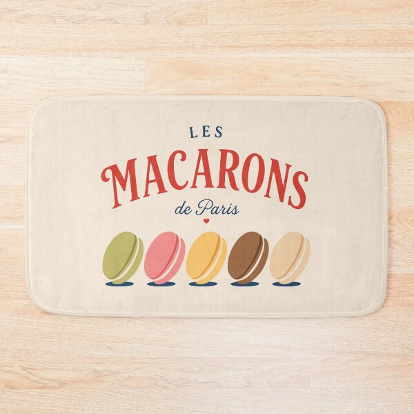 Item preview, Paris Macaron Art - Vintage French Cafe Decor designed and sold by AbsoluteMotif.