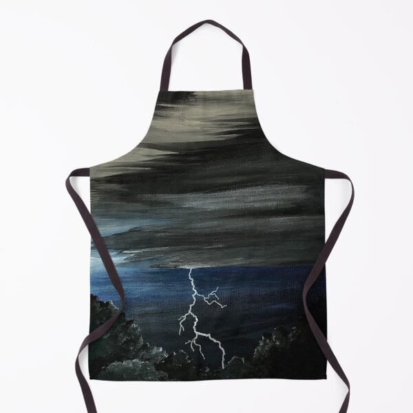 Item preview, "Twilightning", acrylic painting, human made art designed and sold by GiSilver.