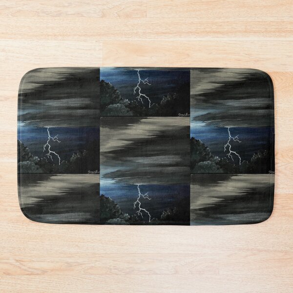 Item preview, "Twilightning", acrylic painting, human made art designed and sold by GiSilver.