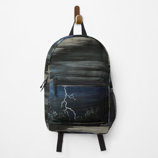 Item preview, "Twilightning", acrylic painting, human made art designed and sold by GiSilver.