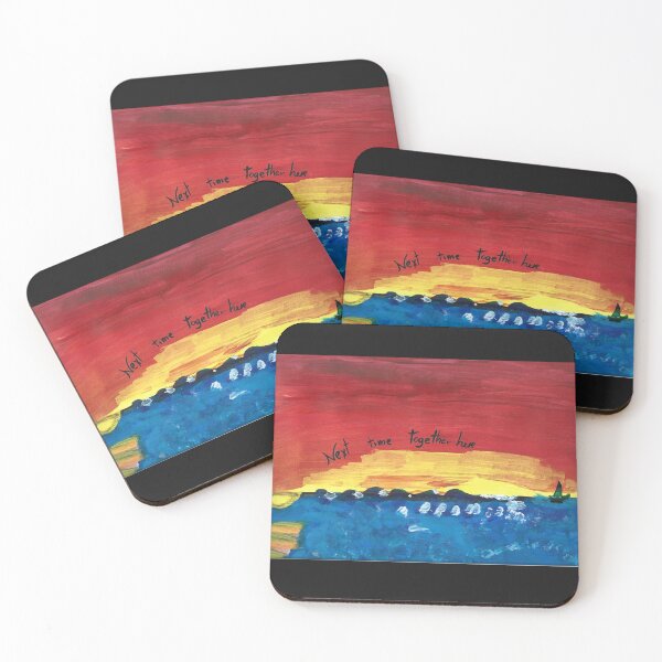 Item preview, NEXT TIME TOGETHER HERE - homemade postcards  designed and sold by Anihh @trauma_art.