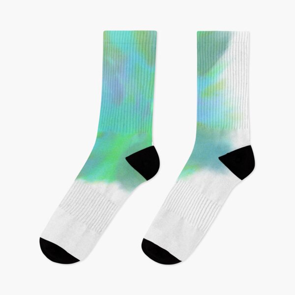 Item preview, Mint and Teal — Soft Abstract Watercolor Print designed and sold by AnnaVikhrArt.