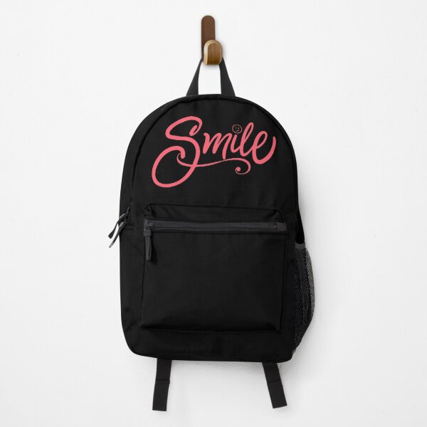 Item preview, Smile Pink Cursive Typography with Winking Face Emoji Design designed and sold by tarzbol.