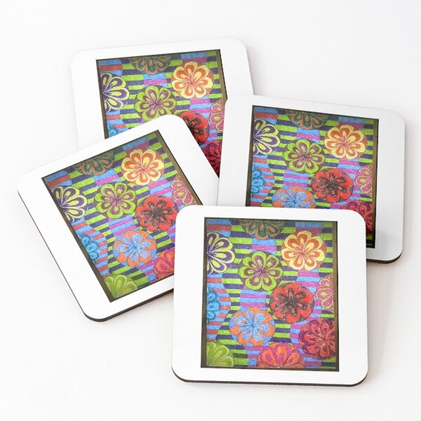 Item preview, groovy flowers designed and sold by patti-76.
