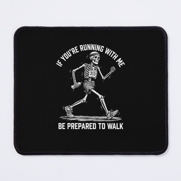 Item preview, Marathon Skeleton Runner Walk Pace Humor designed and sold by snowry.