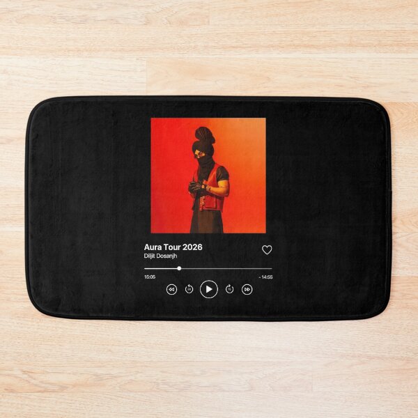 Item preview, Black Diljit Aura Tour 2026 designed and sold by StanleyMJ.