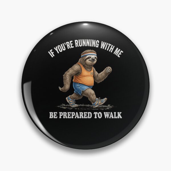 Item preview, Funny Sloth Runner Walker Slow Pace Humor Design designed and sold by snowry.