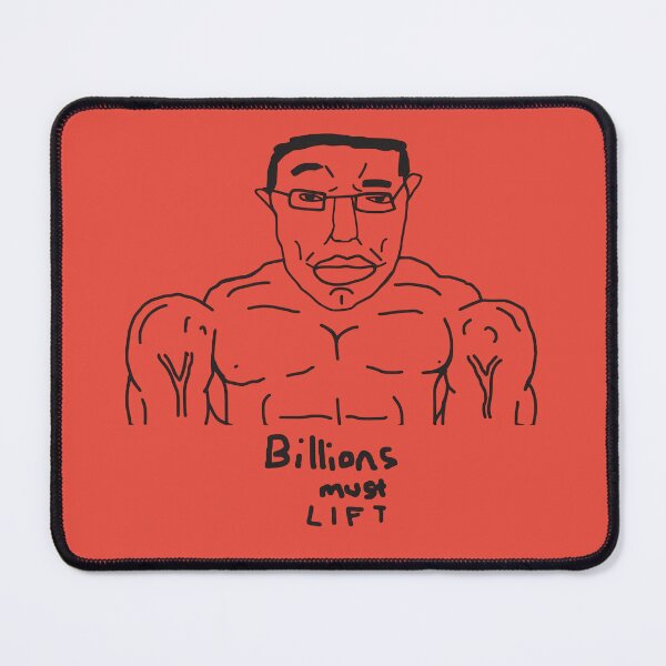 Item preview, Wojak Chudjak Chud Buff Billions Must Lift designed and sold by RomeroDane.