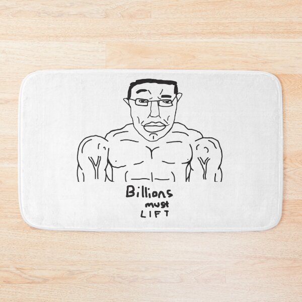 Item preview, Wojak Chudjak Chud Buff Billions Must Lift designed and sold by RomeroDane.