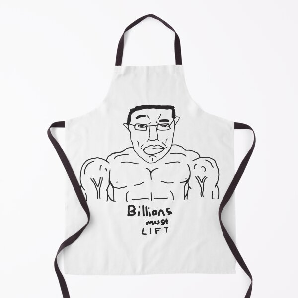 Item preview, Wojak Chudjak Chud Buff Billions Must Lift designed and sold by RomeroDane.