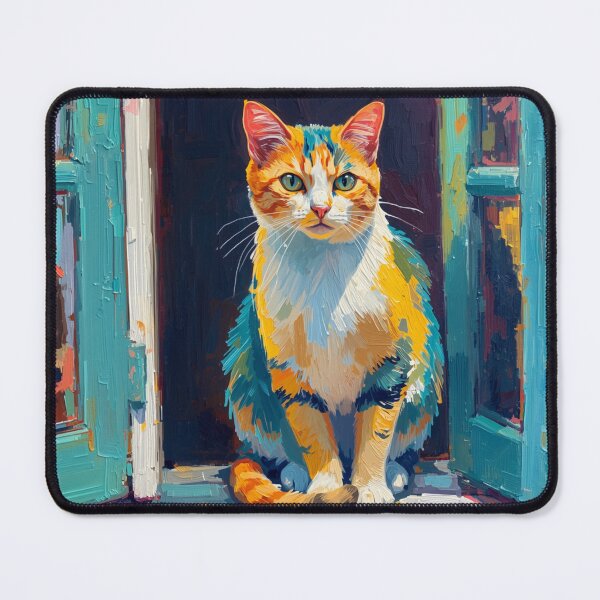Item preview, fauvism cat designed and sold by cloudzer0000.