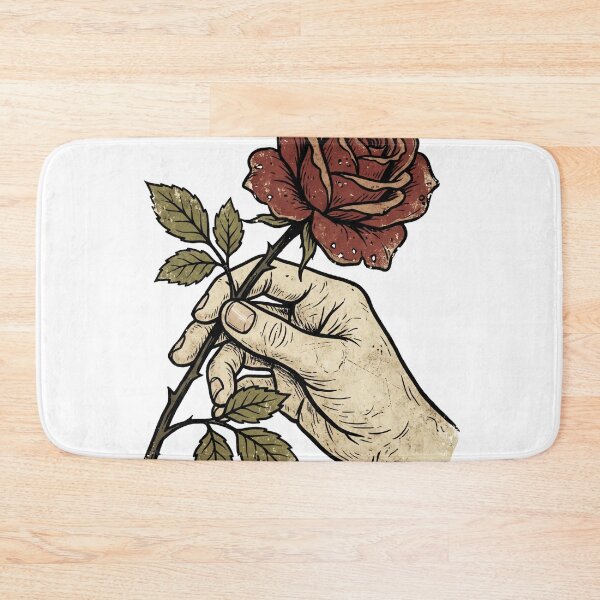 Item preview, Vintage Hand Holding Rose designed and sold by pictranoosa.