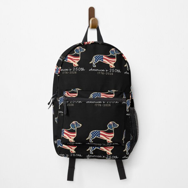 Item preview, Patriotic Dachshund Americas 250th Wiener Dog Fireworks Celebration designed and sold by FreshVibe Prints.