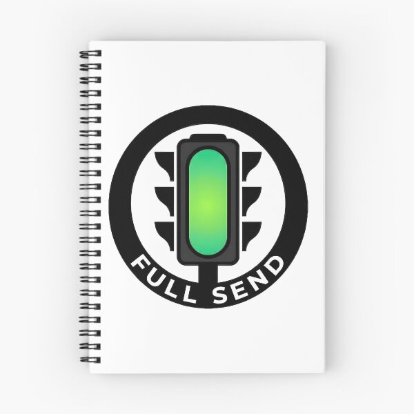 Item preview, Full Send Green Traffic Light Emblem designed and sold by octozap.